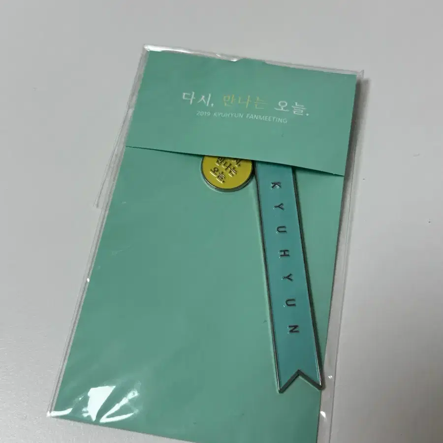규현 2019 다시 만나는 오늘 팬미팅 미니 키링 메탈