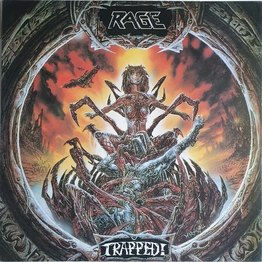 RAGE - TRAPPED! LP