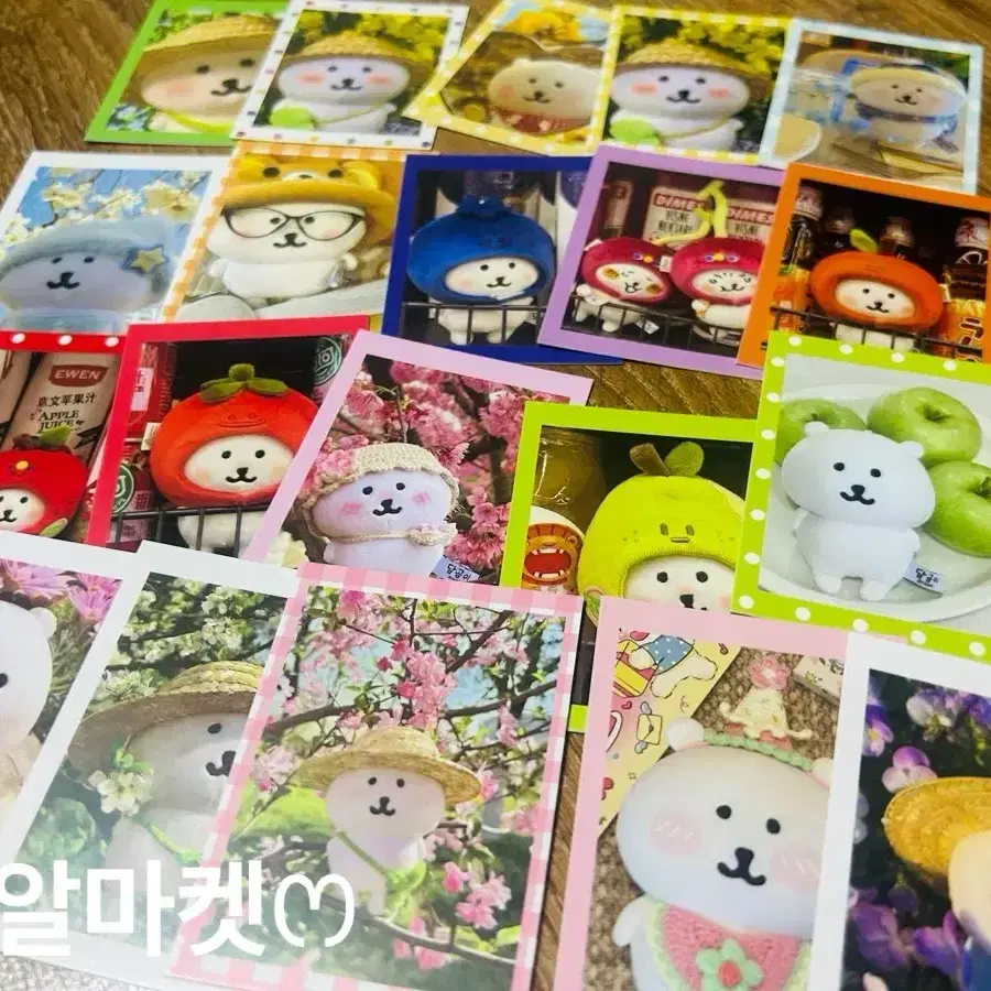 (수량1) 농담곰 포토카드 포카 세트