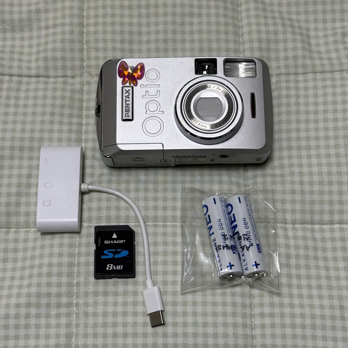 B급 펜탁스 옵티오 33LF PENTAX OPTIO 빈티지디카 캠코더