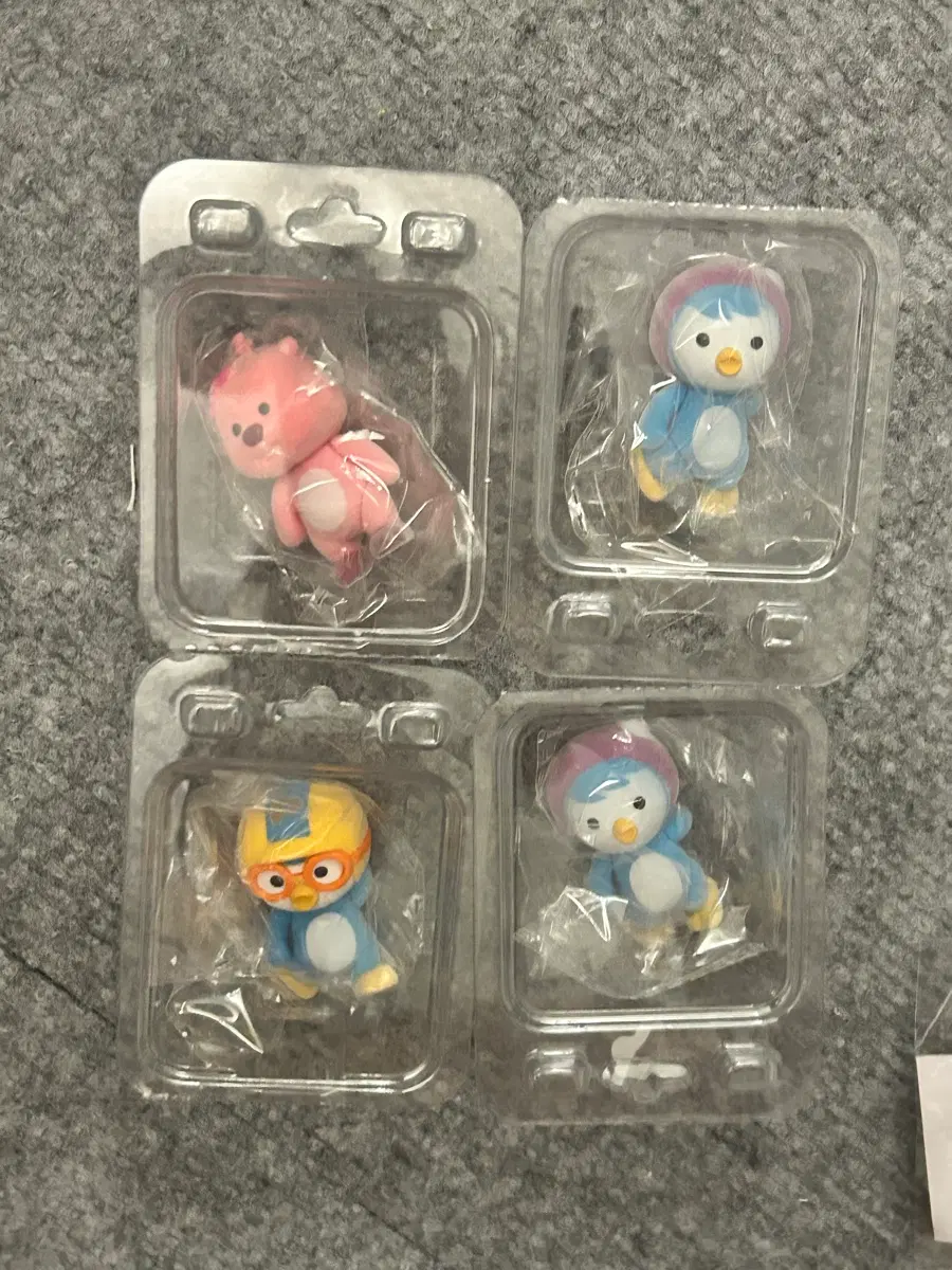 뽀로로 서프라이즈백 실바니안 피규어 일괄