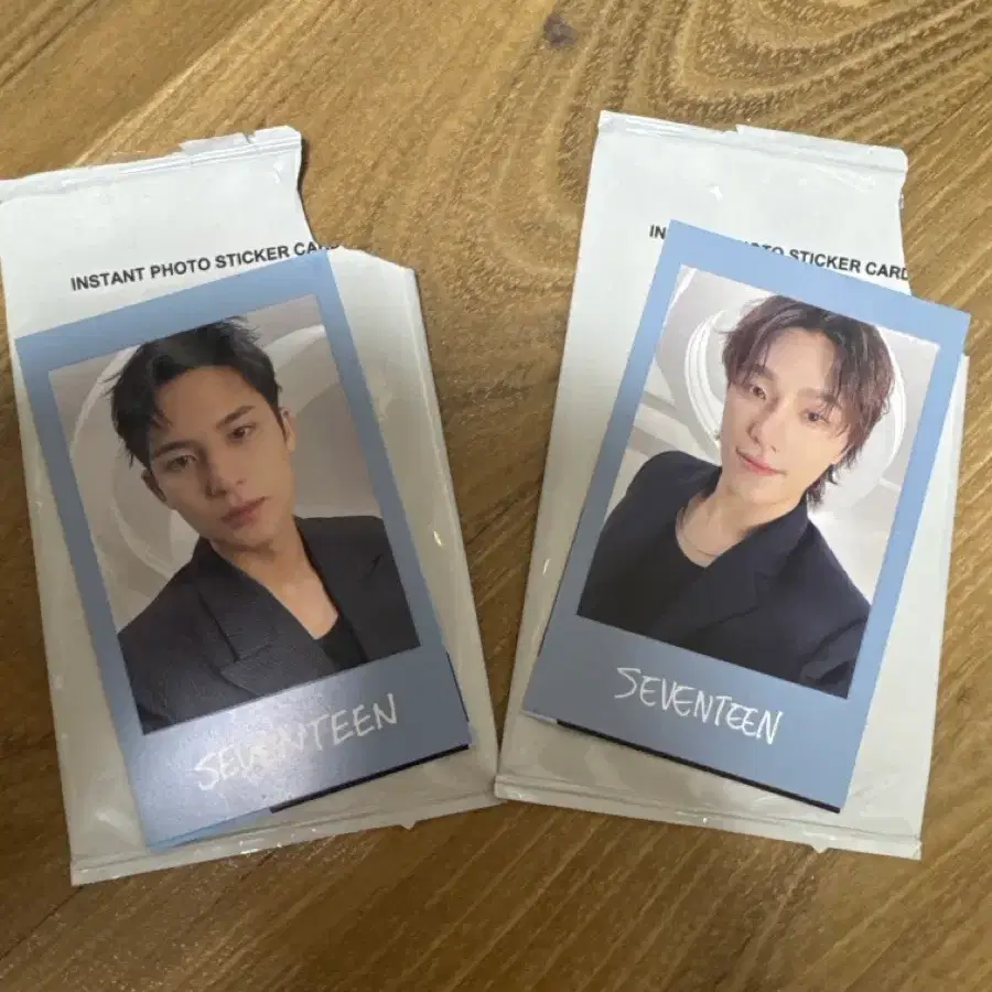 세븐틴 일본 new 팝업 instant photo card