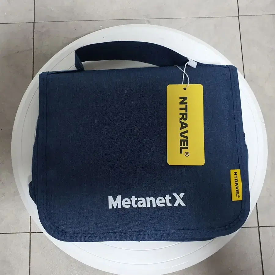 [미사용] 엔트레블 메타넥스 Ntravel Metanex 여행 용 행거형 파우치 네이비
