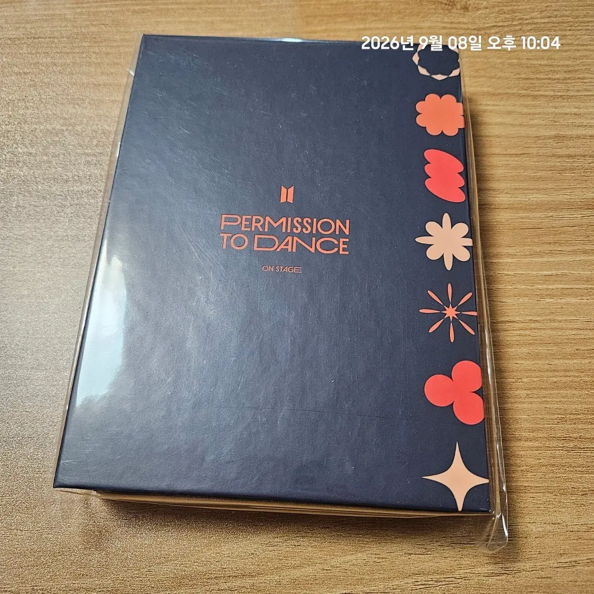 방탄 공식 퍼온스 메세지 포토카드 프레임(미개봉)