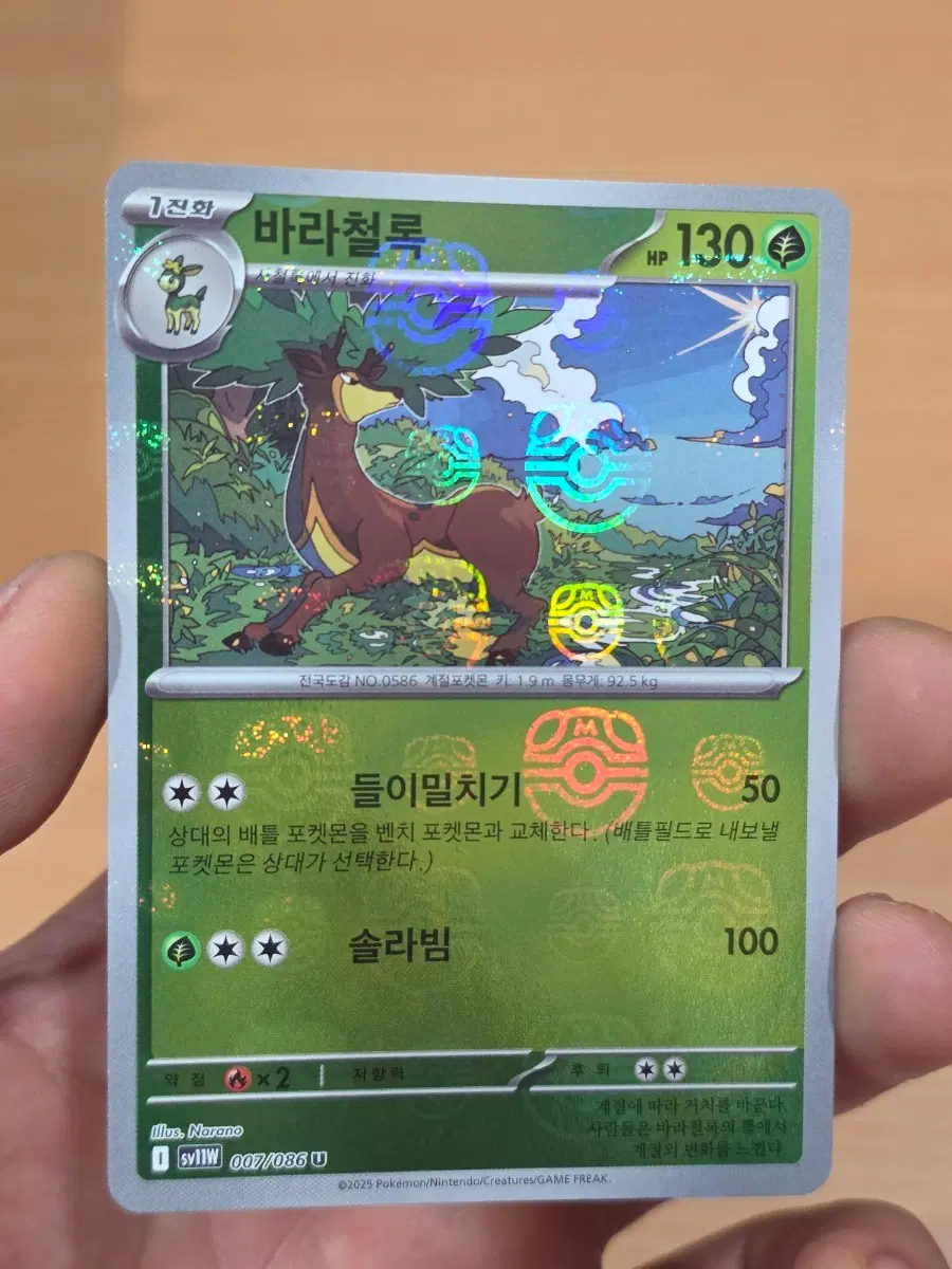 (포켓몬) 마볼은 마볼인데 하필 왜 너가... 바라철록 카드
