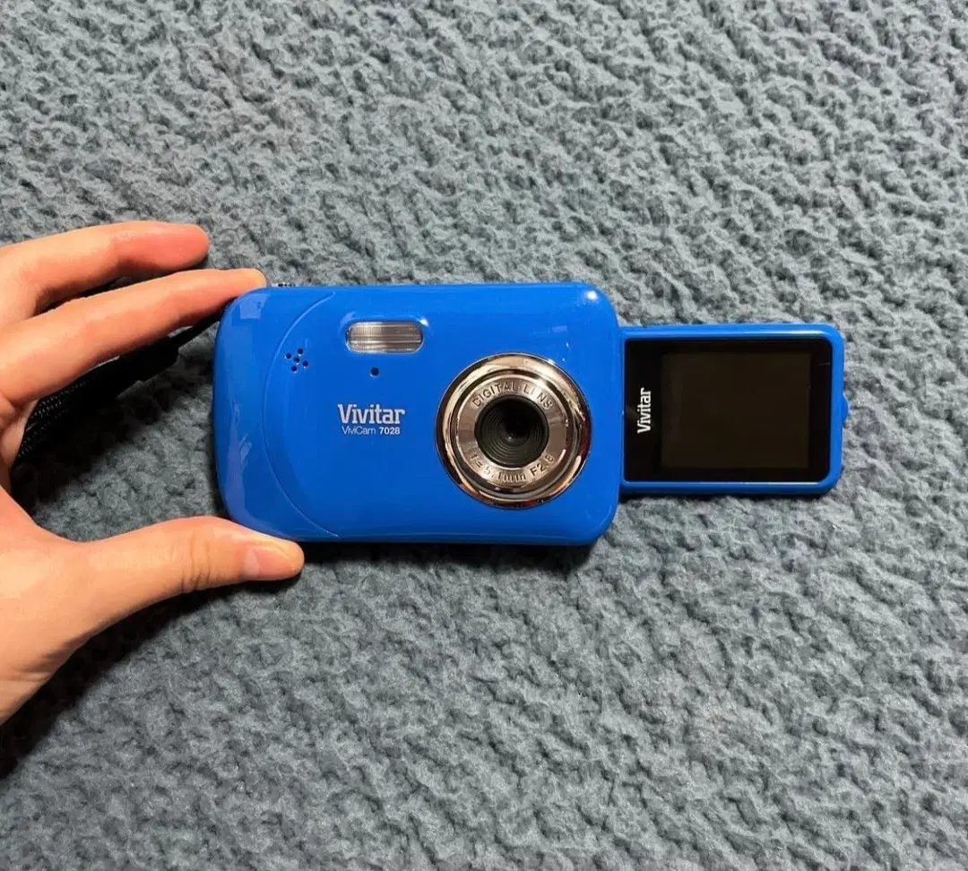 비비타 VviCam 7028 디지털 카메라 블루