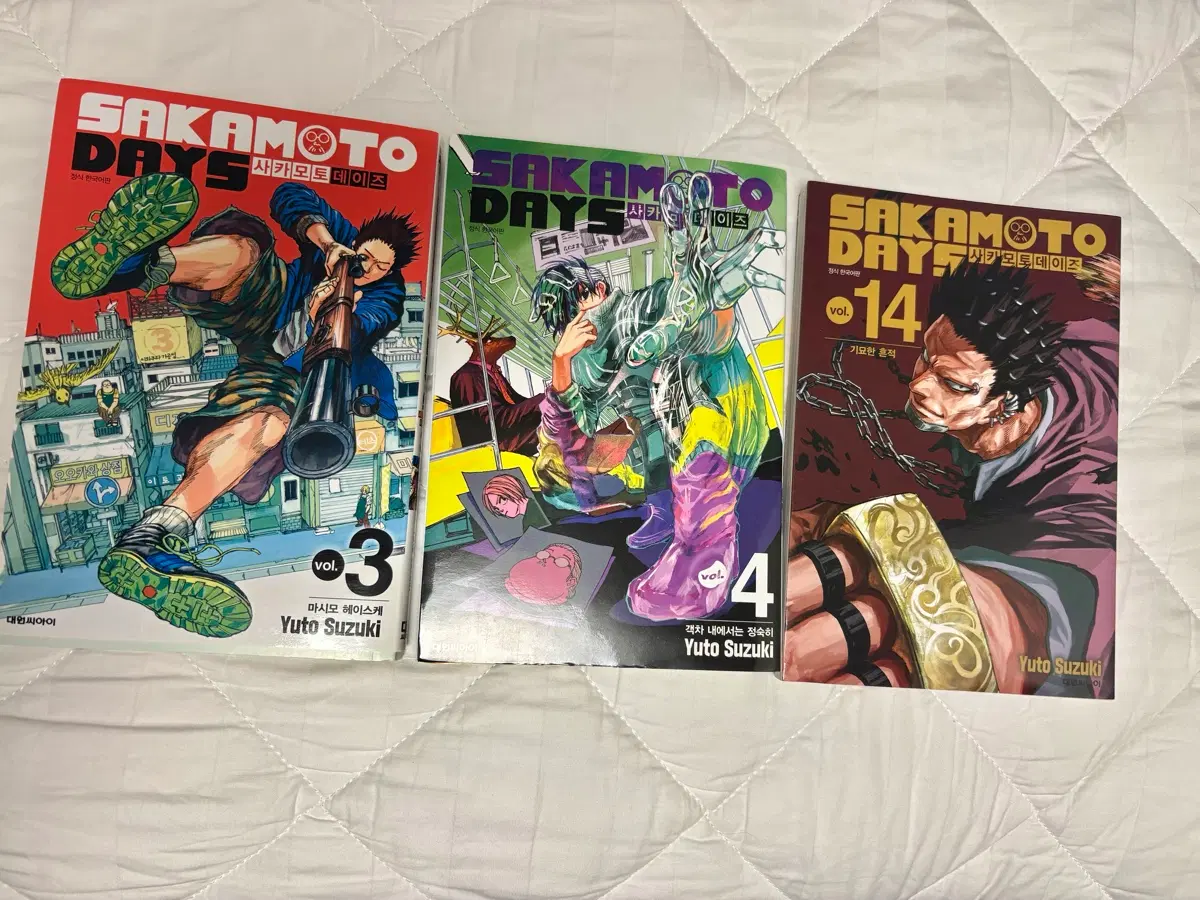 사카데이 3, 4, 14권
