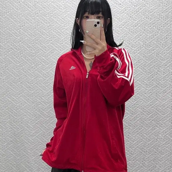 아디다스 올드스쿨 레트로 빈티지 바람막이 집업 M C14604
