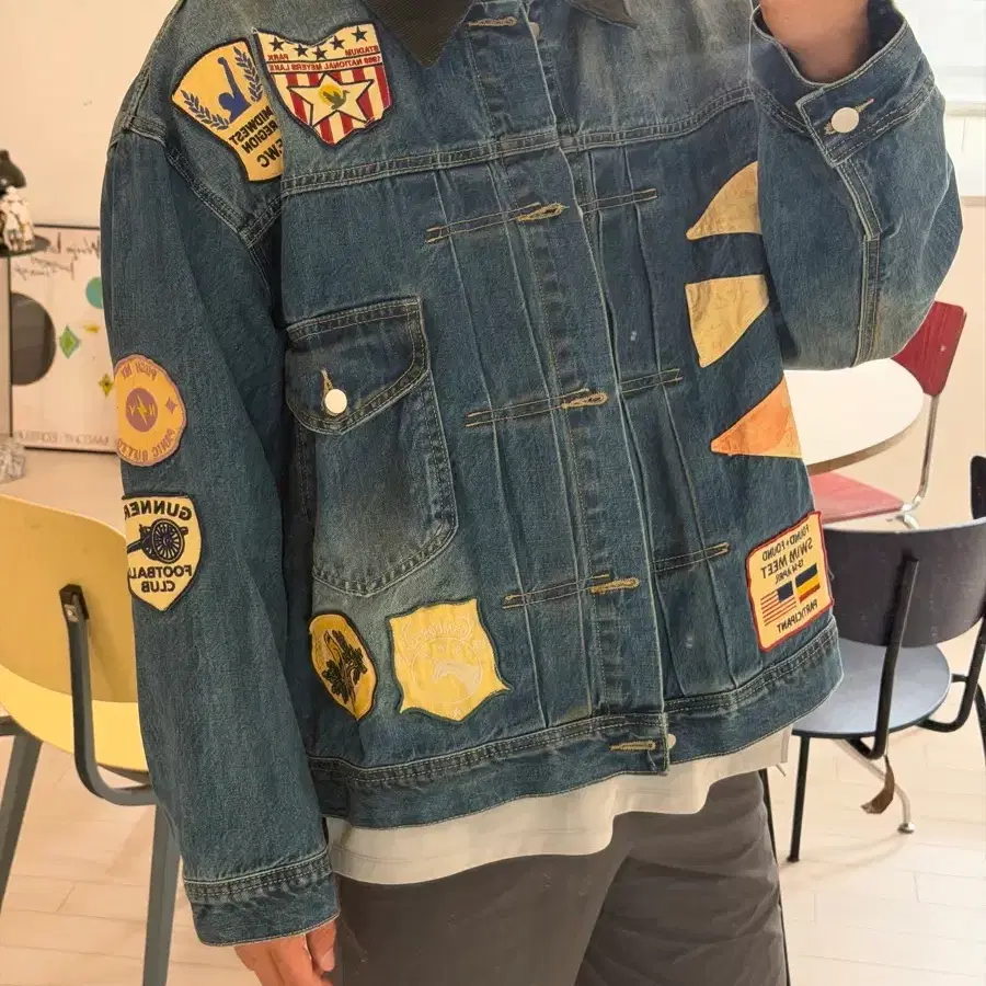 FOUND(파운드) 청자켓