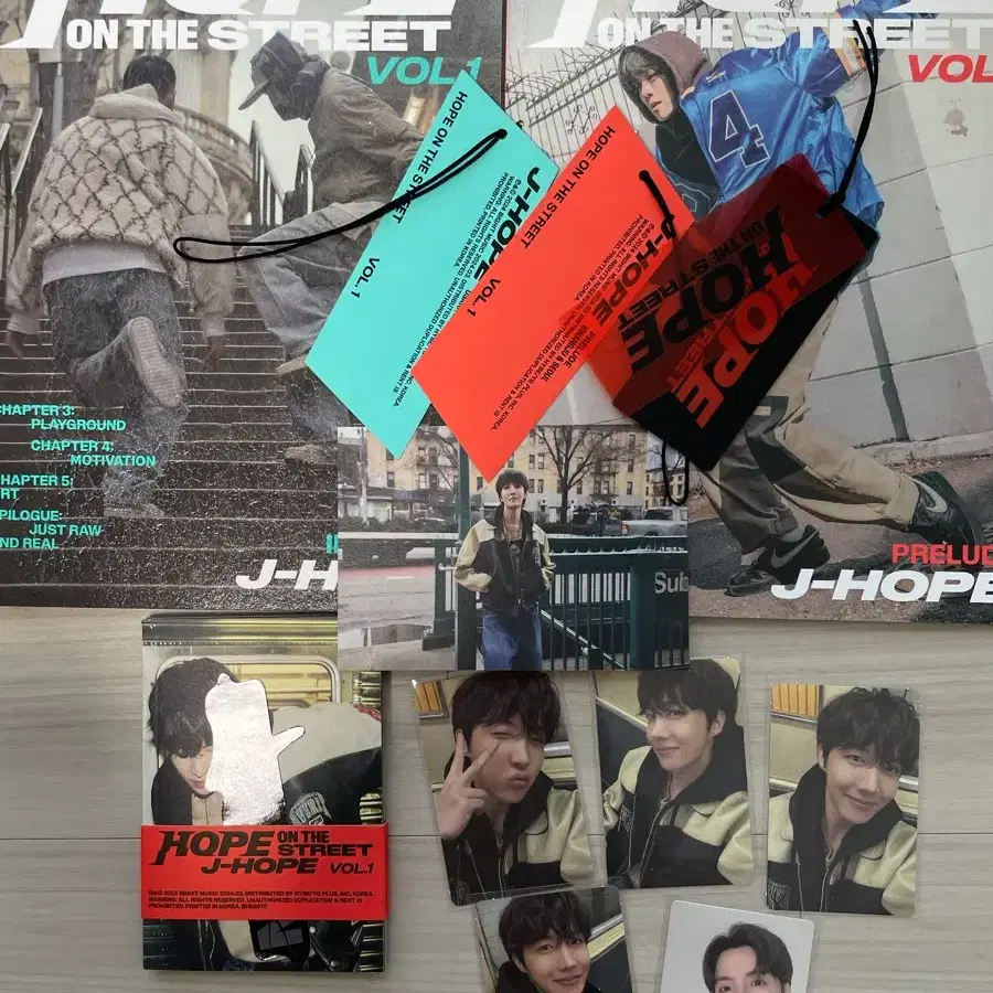 방탄 BTS 제이홉 홉온더스트릿 앨범2종+위버스앨범(큐알미사용) 일괄