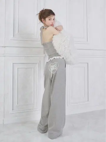 Sweet heart 루즈 스웨트 팬츠
