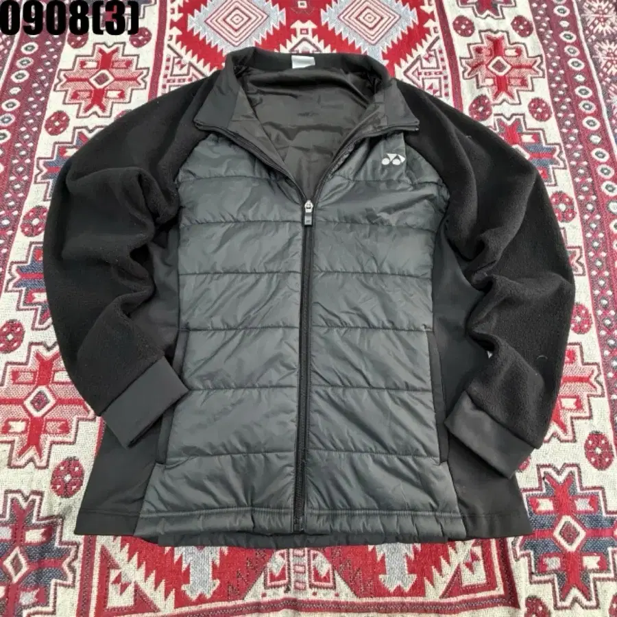 요넥스 경량 패딩 플리스 자켓 블랙 M 95 9/8