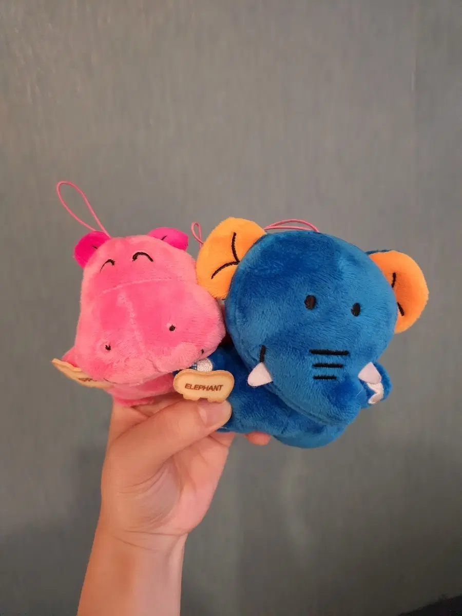 타베코 코끼리 하마 세트