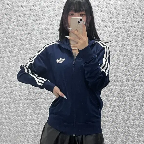 아디다스 올드스쿨 레트로 파이어버드 져지 집업 85 C14606