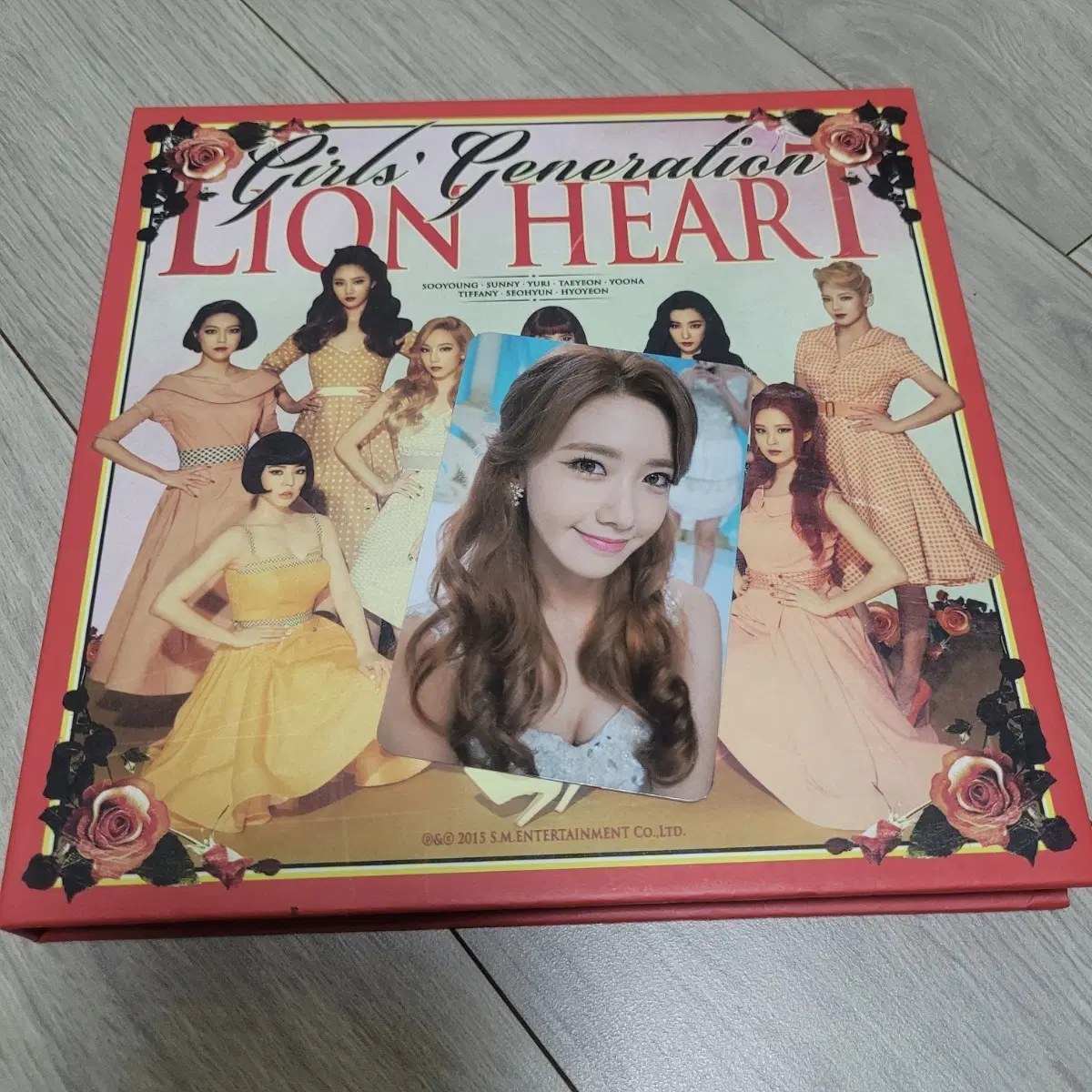 소녀시대 라이언하트 앨범 + 윤아 포토카드
