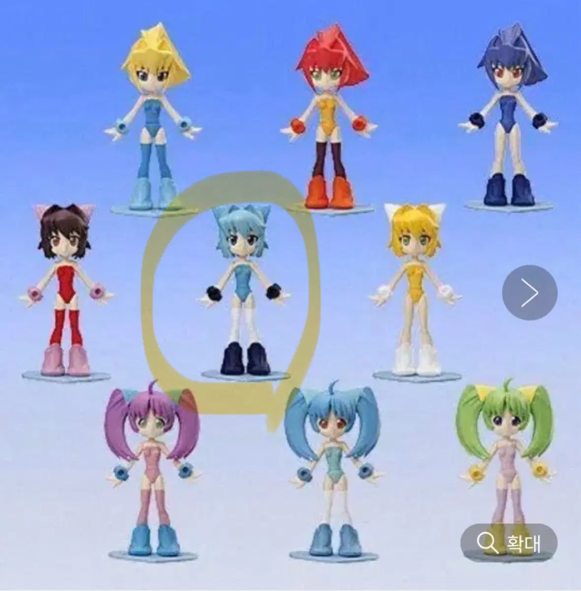 고전 미소녀 피규어