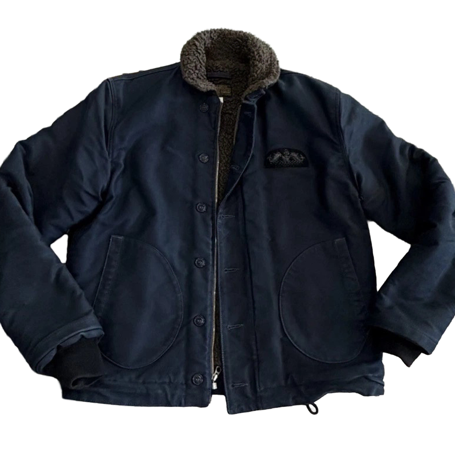 RRL 더블알엘 X 쇼트 한정판 N-1 덱 자켓