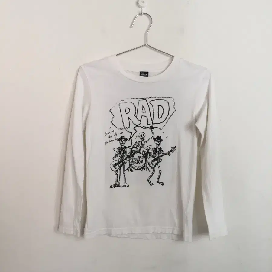 해골 Rock 롱슬리브