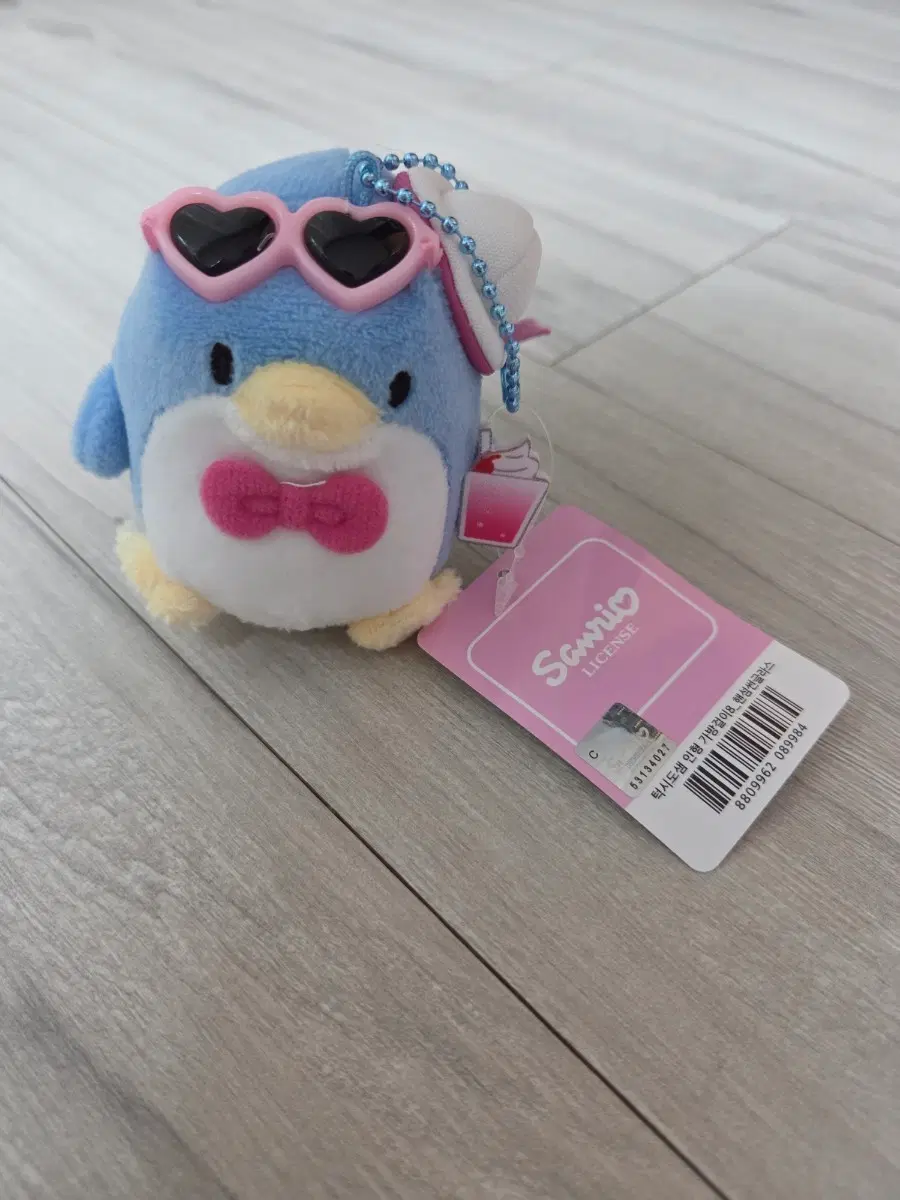산리오 턱시도 펭귄 인형 키링