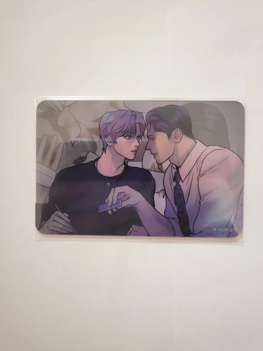 조개소년 포토카드(투명+일발) 2장세트