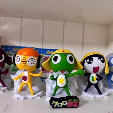ケロロ フィギュア一括販売（特典付きルックアップ ケロロ、タママ/ 20周年 ケロロ 5種/ケロロ フィギュア3種）