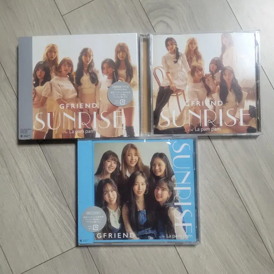 여자친구 GFRIEND SUNRISE CD 3종 세트