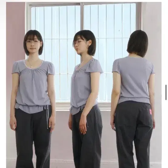 쉬이즈큐트 뉴 모리티 라벤다 sheiscute new mori t