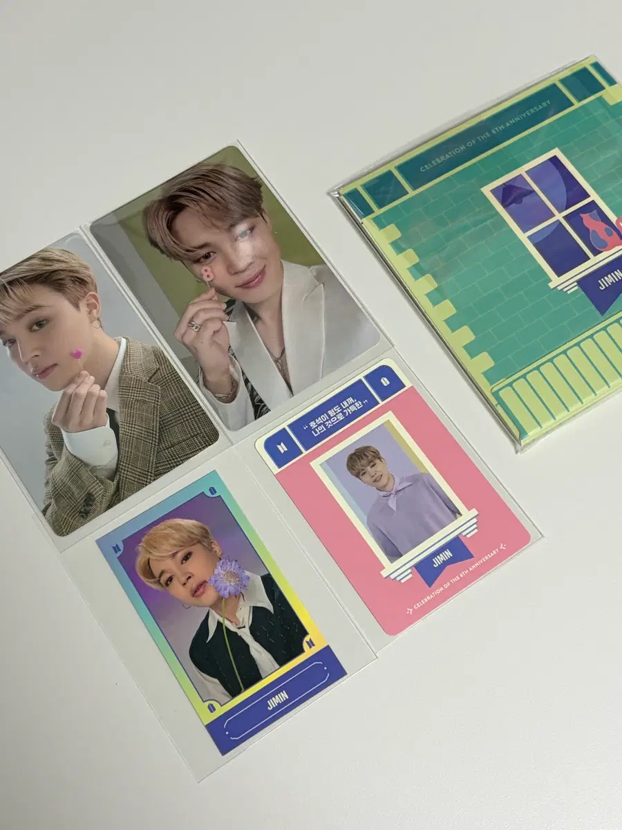 방탄소년단 2021 festa 페스타 디데이 캘린더 지민 포카 일괄