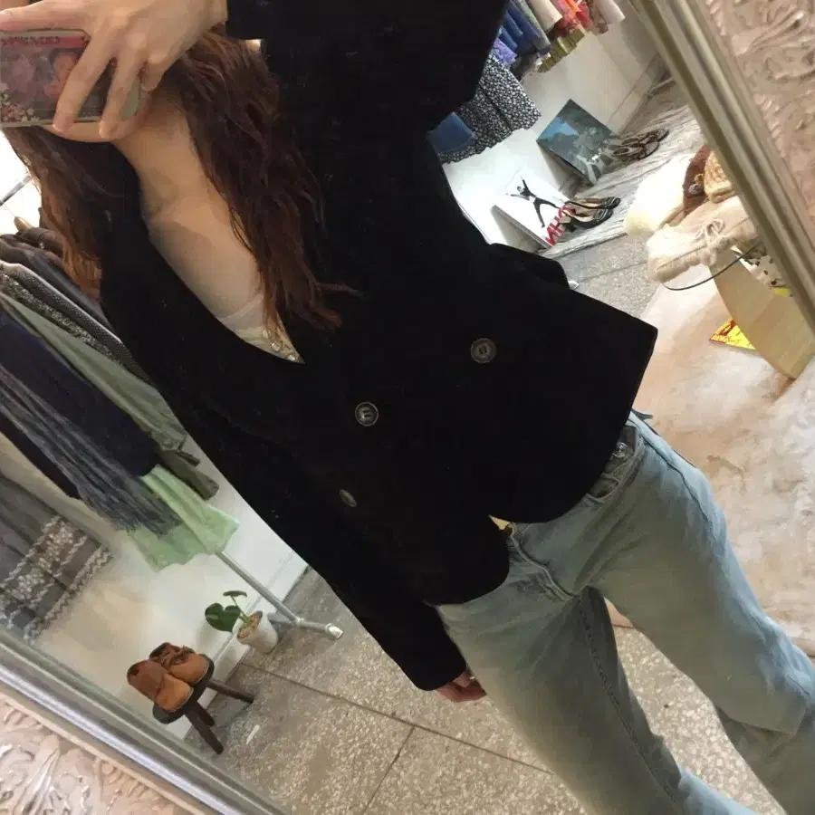 벨벳 자켓
