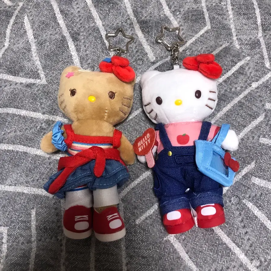 롱다리키티 키링 2종세트