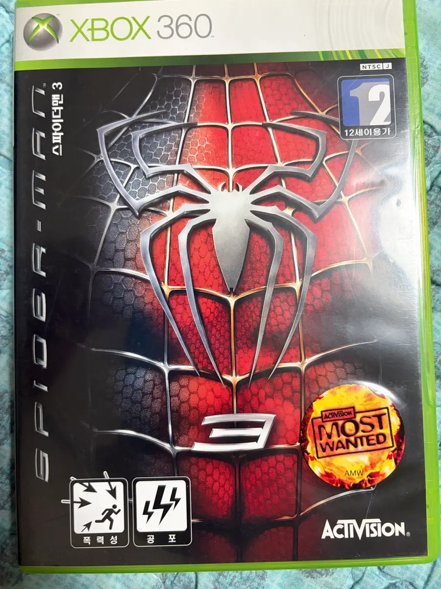 엑스박스 360 스파이더맨 3 게임