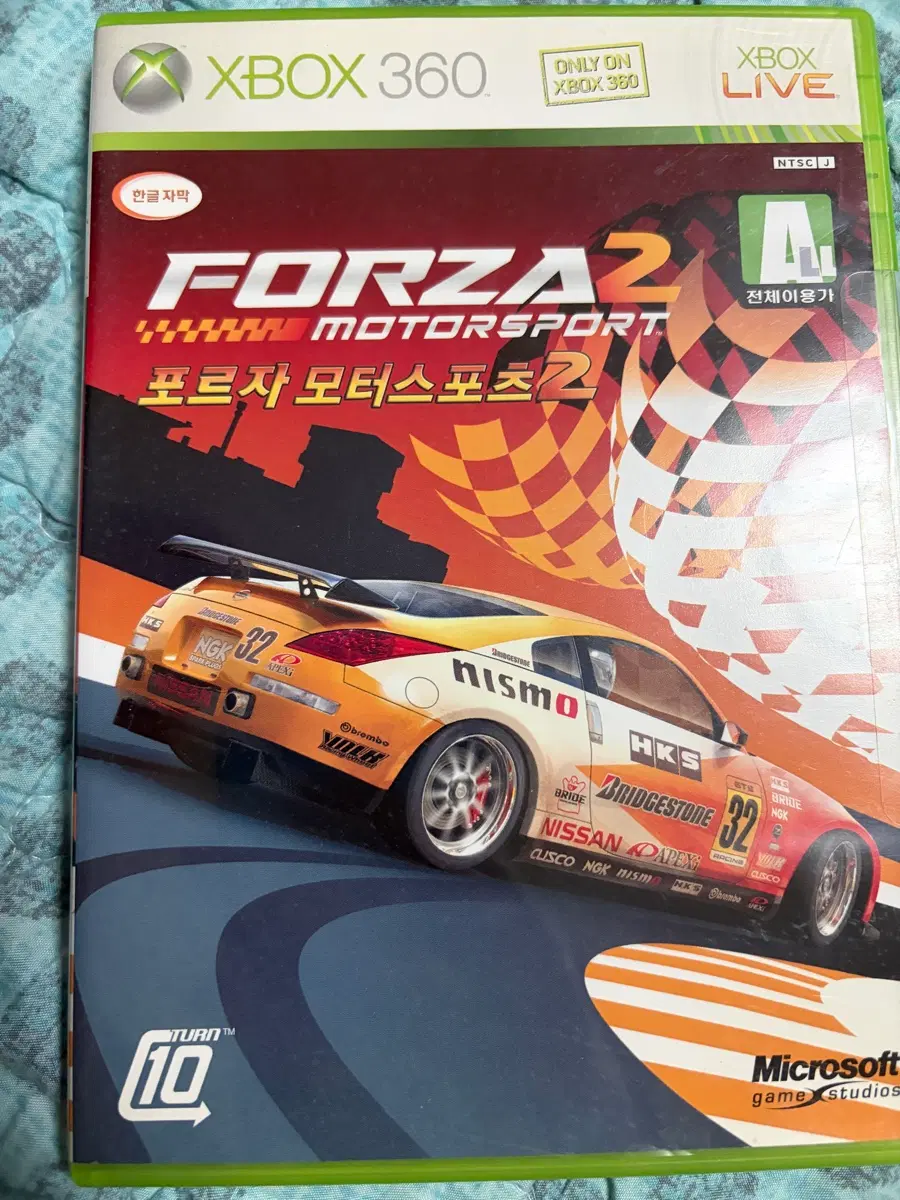 포르자 모터스포츠 2 XBOX 360 게임 한글 자막