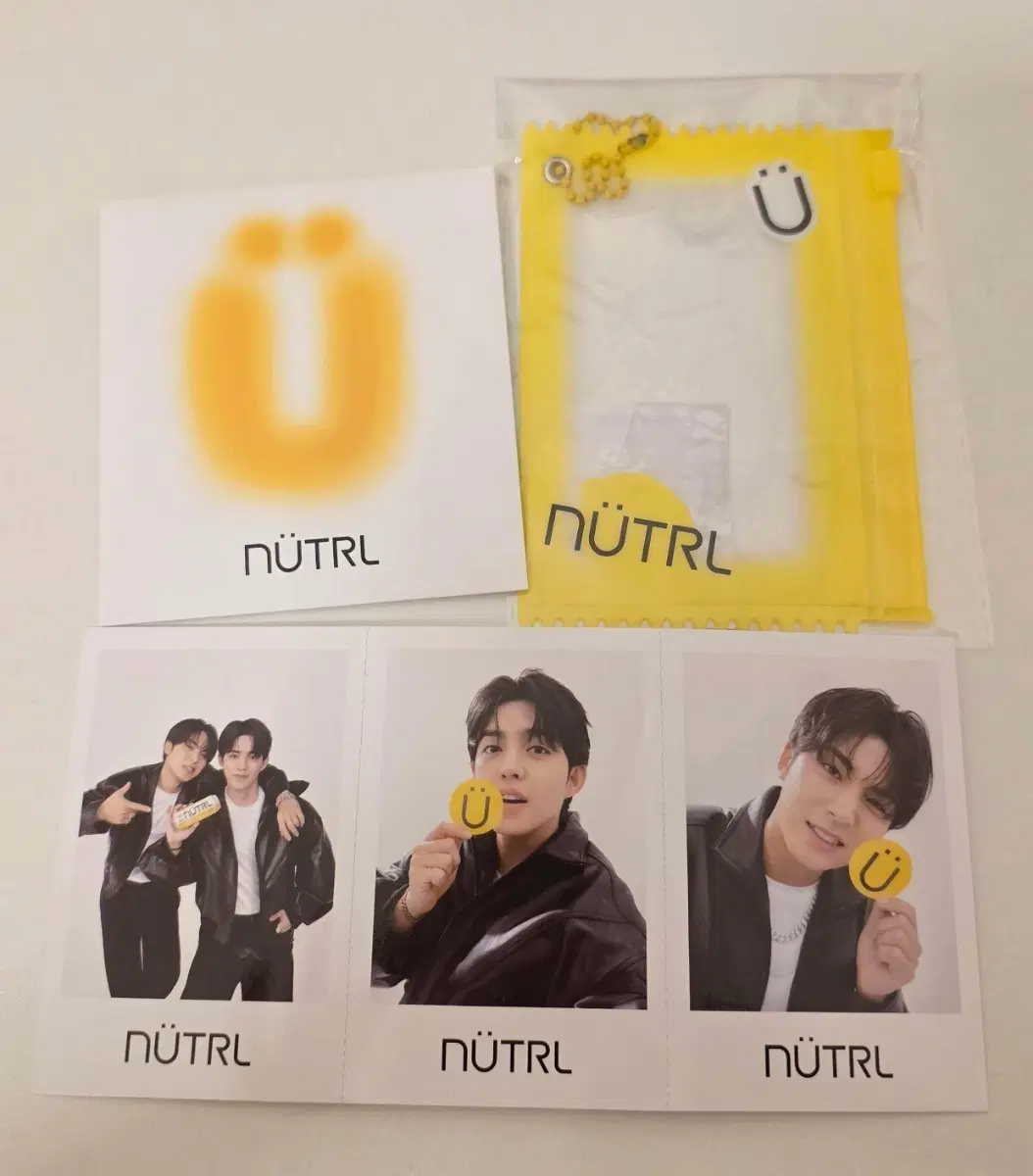 세븐틴 CxM 쿱스 민규 뉴트럴 NUTRL 굿즈 포스카드