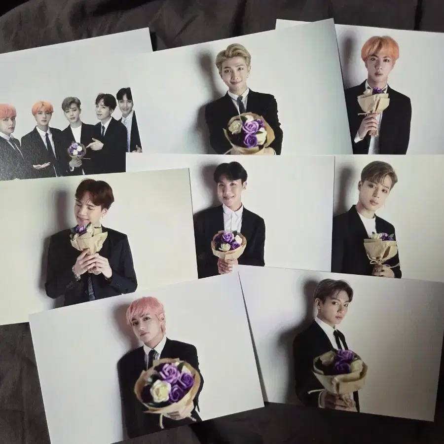 방탄소년단 BTS 아이돌 공방 풀셋 풀세트 포토카드 포카