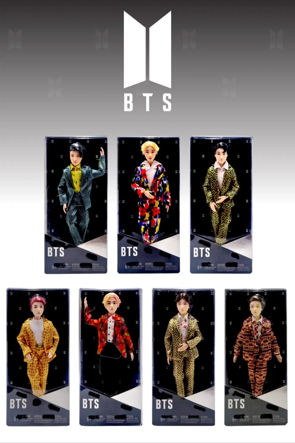 방탄소년단 메탈 피규어 BTS x Matel fashion doll sealed