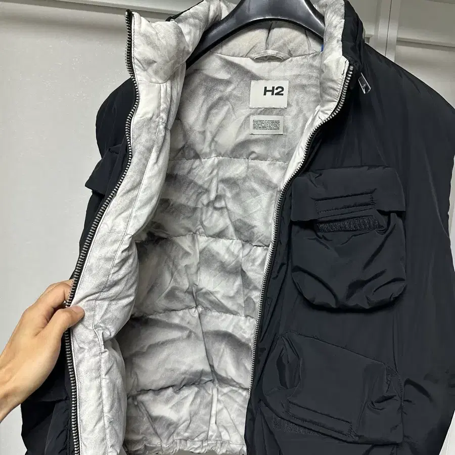 H&M 헤론프레스톤 H2 패딩조끼 L 급처