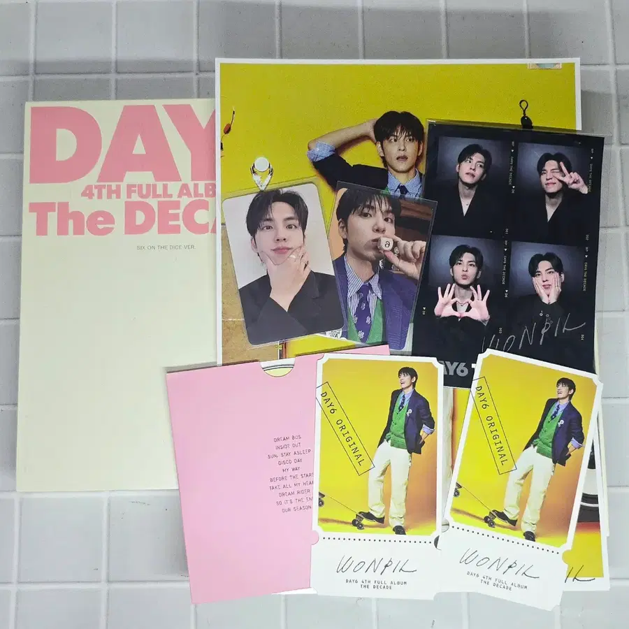 DAY6 데이식스 DECADE 원필 세트