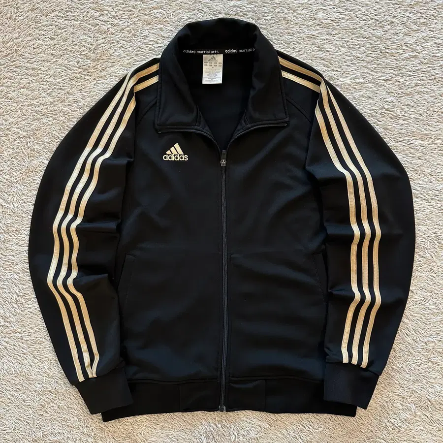 [S] 아디다스 ADIDAS 마샬아츠 삼각로고 검골 트랙탑 져지