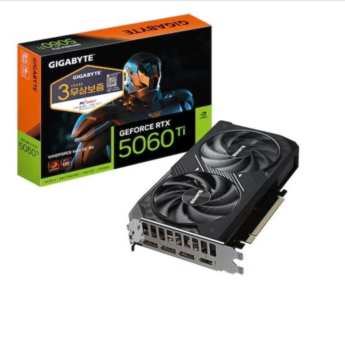 (미개봉)(직거래) 기가바이트 RTX 5060Ti WINDFORCE OC D7 8GB 팝니다.
