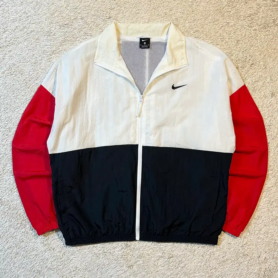 [XL] 나이키 NIKE 백로고 배색 바람막이 자켓