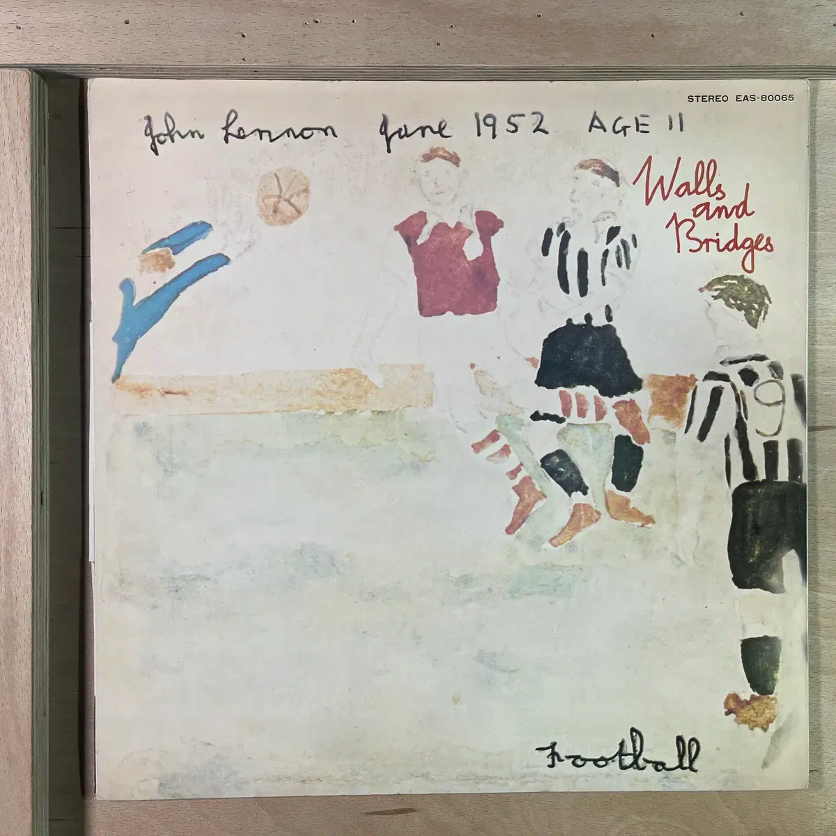 John Lennon Walls And Bridges 일본 1974년 LP