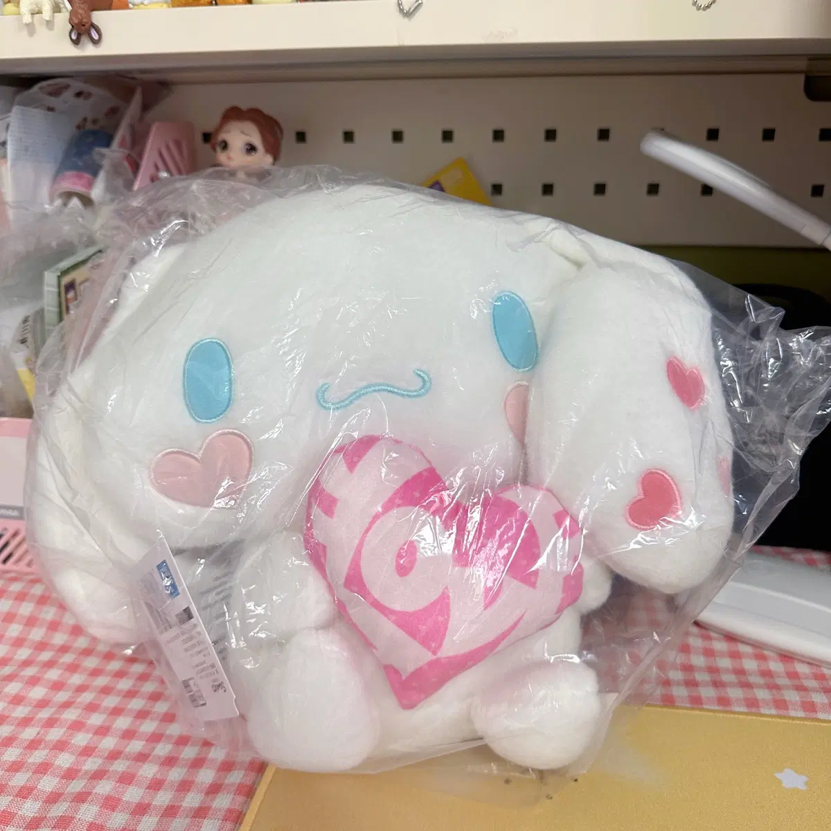 일본 정품 산리오 시나모롤 x = LOVE 러브 인형 희귀