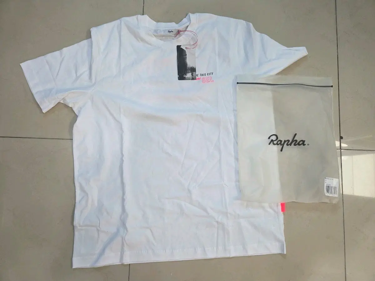라파 서울 클럽하우스 반팔티 화이트 rapha