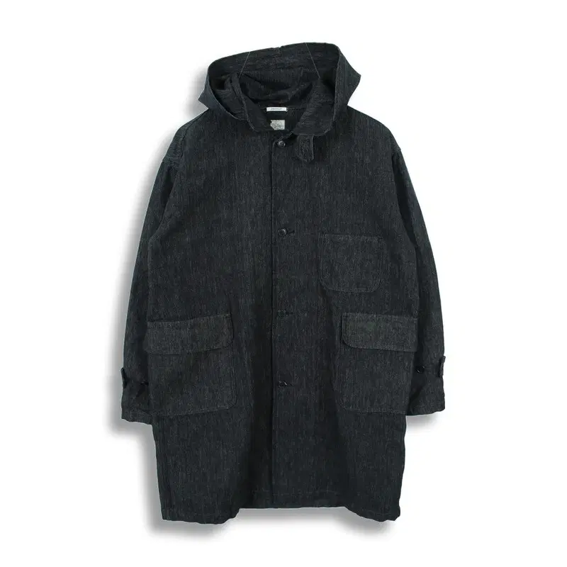 스웰맙 (MEN - M/L) 네프 코튼 패턴 후드 코트