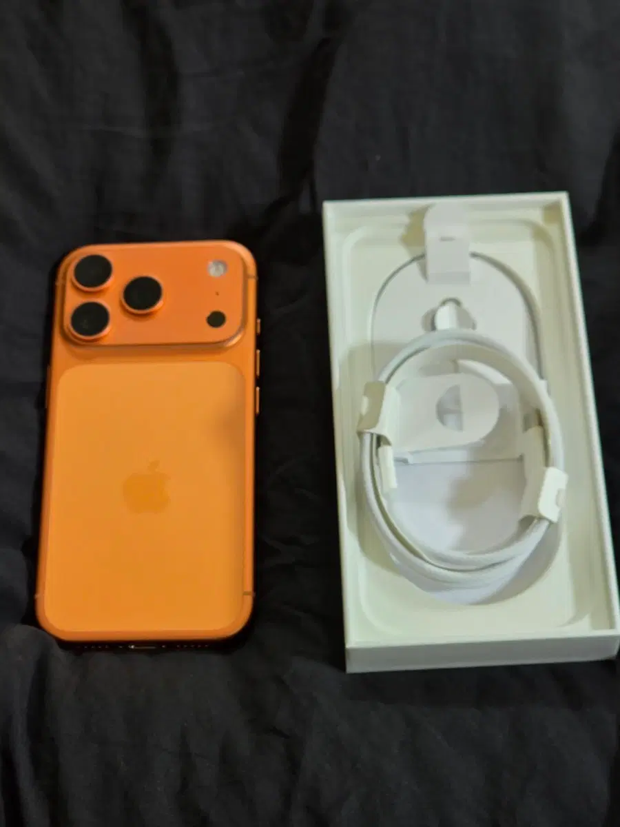 아이폰 17 PRO 512GB 오렌지 SSS급 성능 최대치 100%