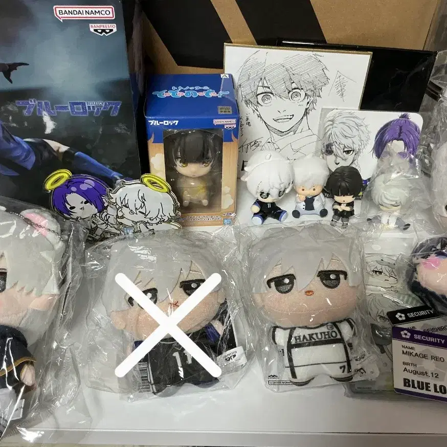 블루록 굿즈 일괄 판매