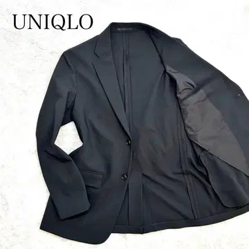 새상품급 UNIQLO 감동 자켓 XL 블랙 울 라이크 464003