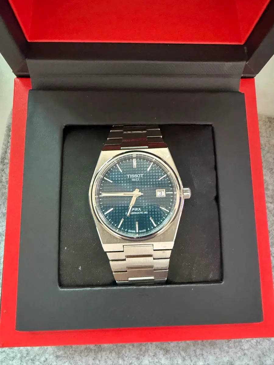 티쏘prx40mm 청판
