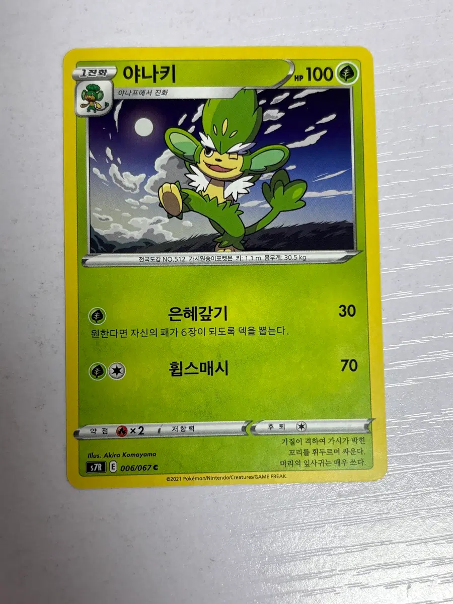 [귀여운 포켓몬카드] 야나키