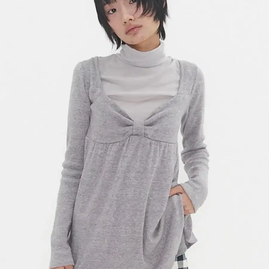 Bambi Soft Top Light Grey